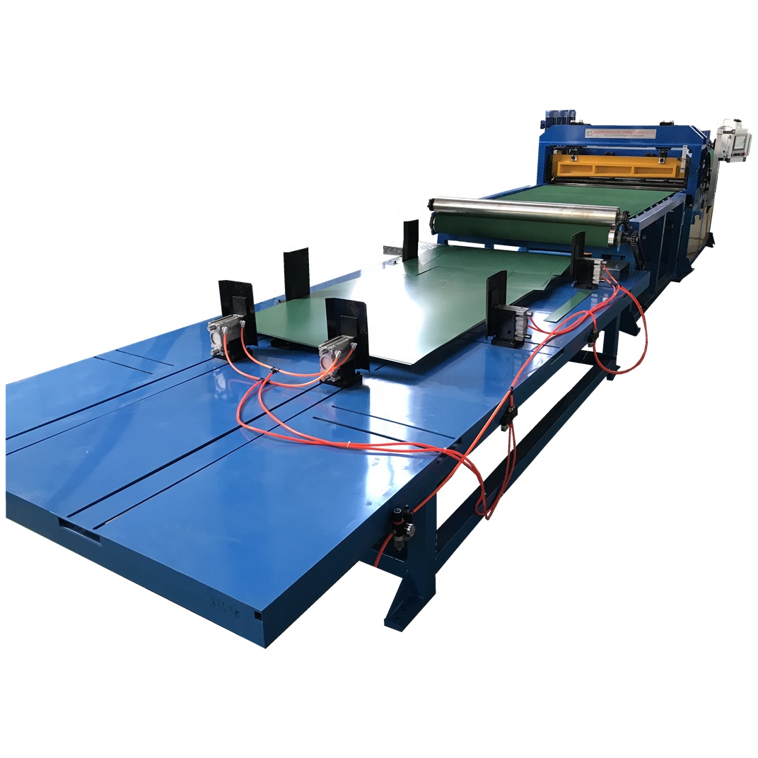 Full Automatic Steel Coil Straightening and Cutting CTL Machine Cut to Length Machine for Produce Steel Sheet