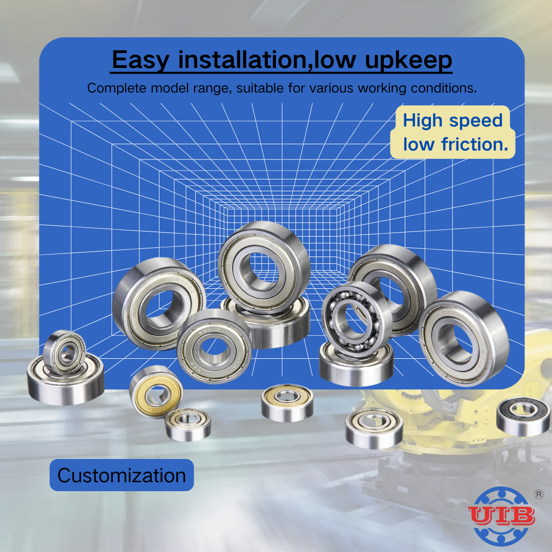OEM High Quality High Temperature Resistance Deep groove Ball Bearing6402/6010/6320/6304/6207/6208 2RS Bearing Stainless Bearing
