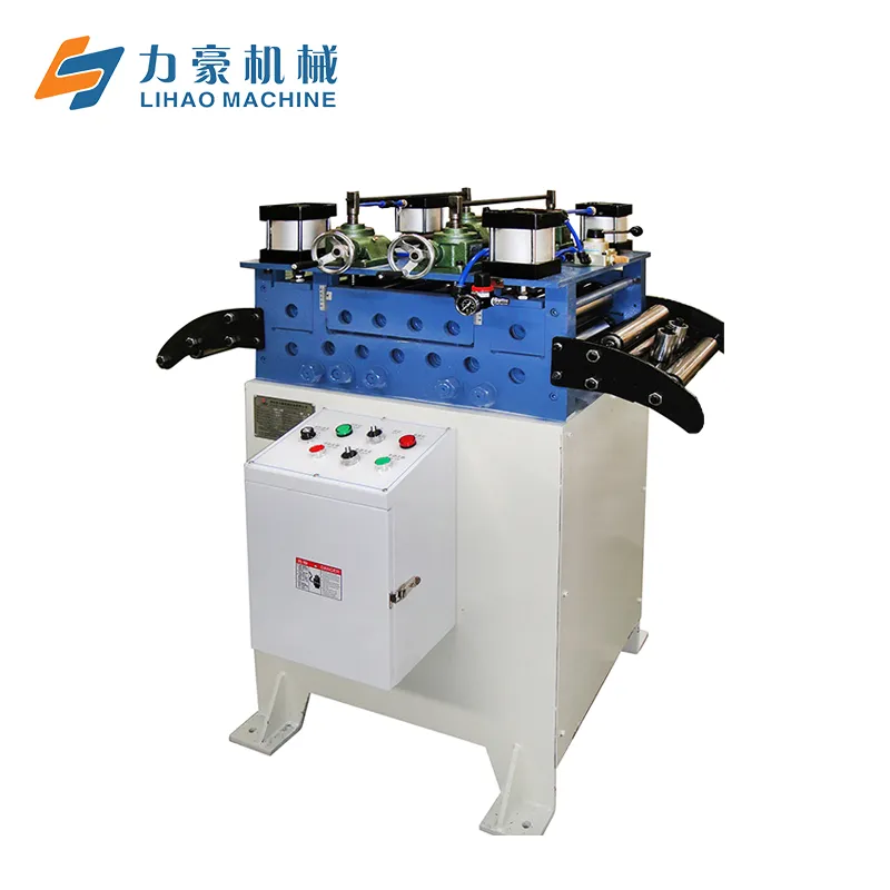 New Full Automatic Metal Coil Straightening & Leveling Machine | High Rigidity Motor-Driven Precision Sheet Metal Flatter HS-500A