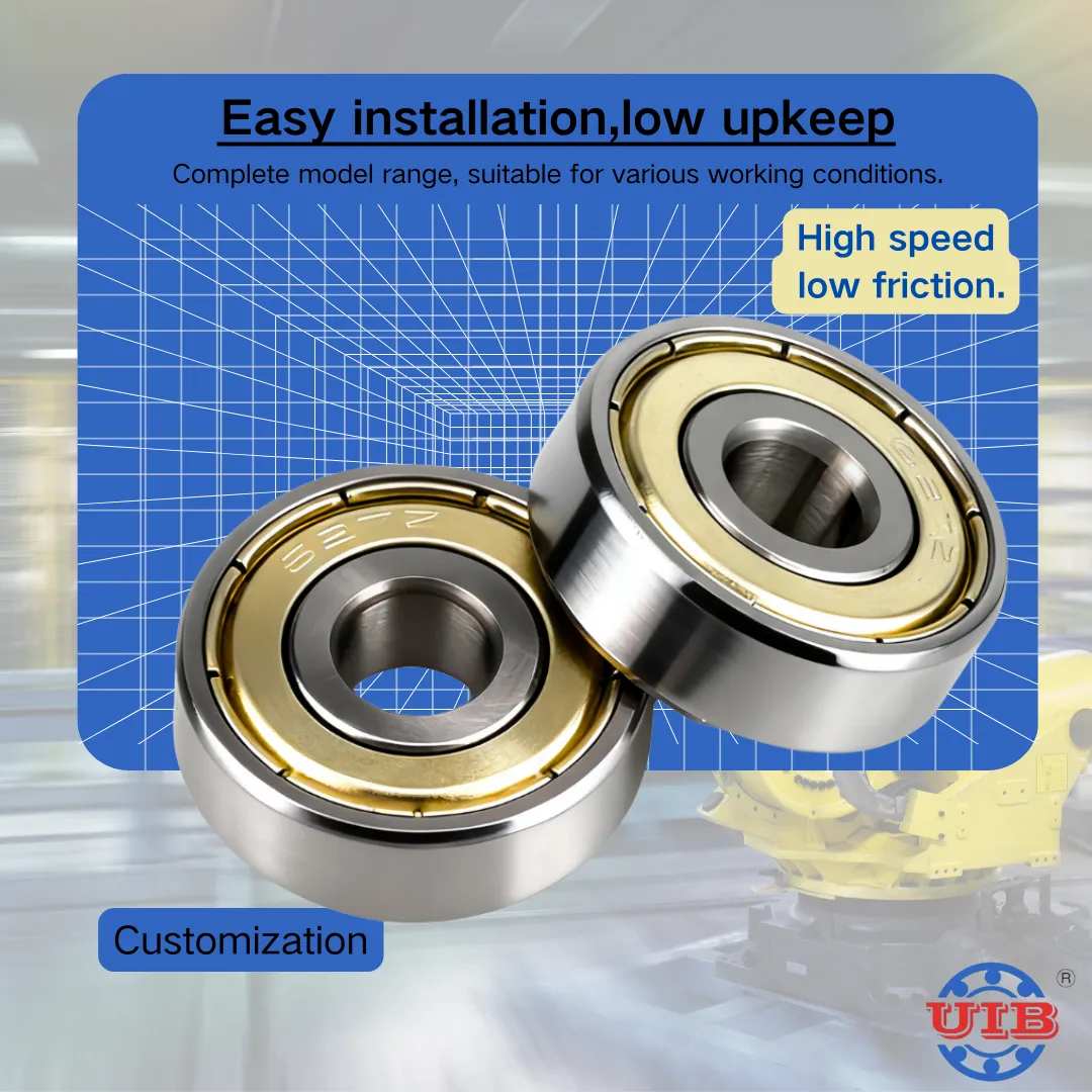 OEM High Quality High Temperature Resistance Deep groove Ball Bearing6005/6002/6320/6304/6207/6208 2RS Bearing Stainless Bearing UIB+1