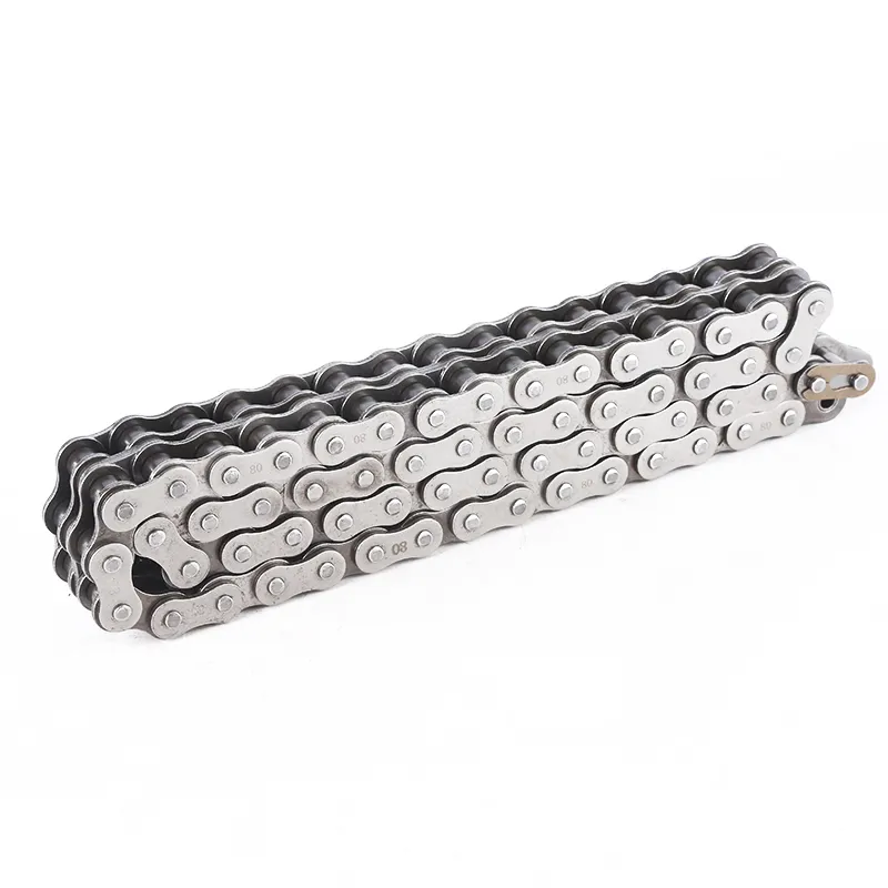 Ready Shipment Industry Transmission Chain Industry Carbon Steel Stainless Steel Roller Chain 08A 10A 12A