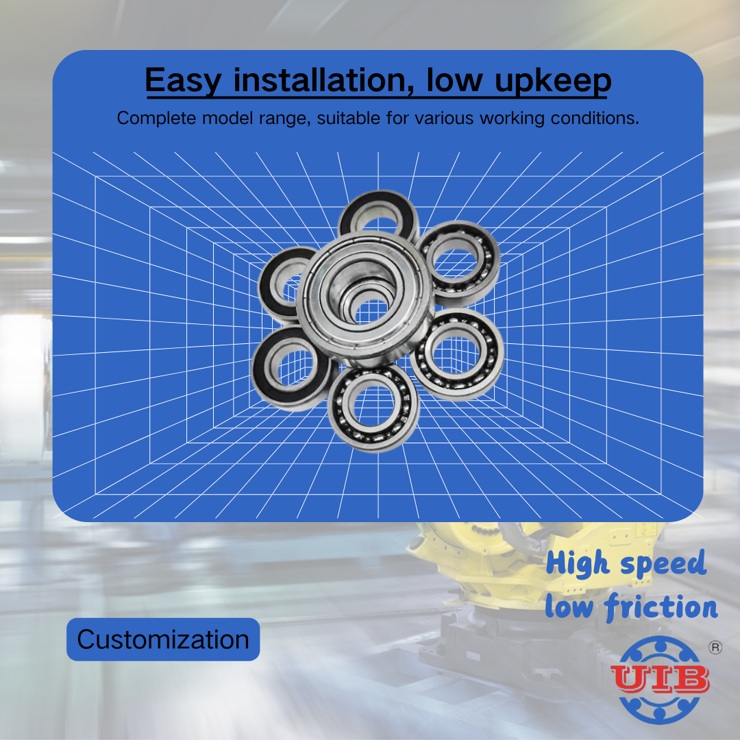6212/6212Z/6212ZZ Versatile Deep Groove Bearings for Combined Radial & Axial Loads Fast Shipping, Customization Available