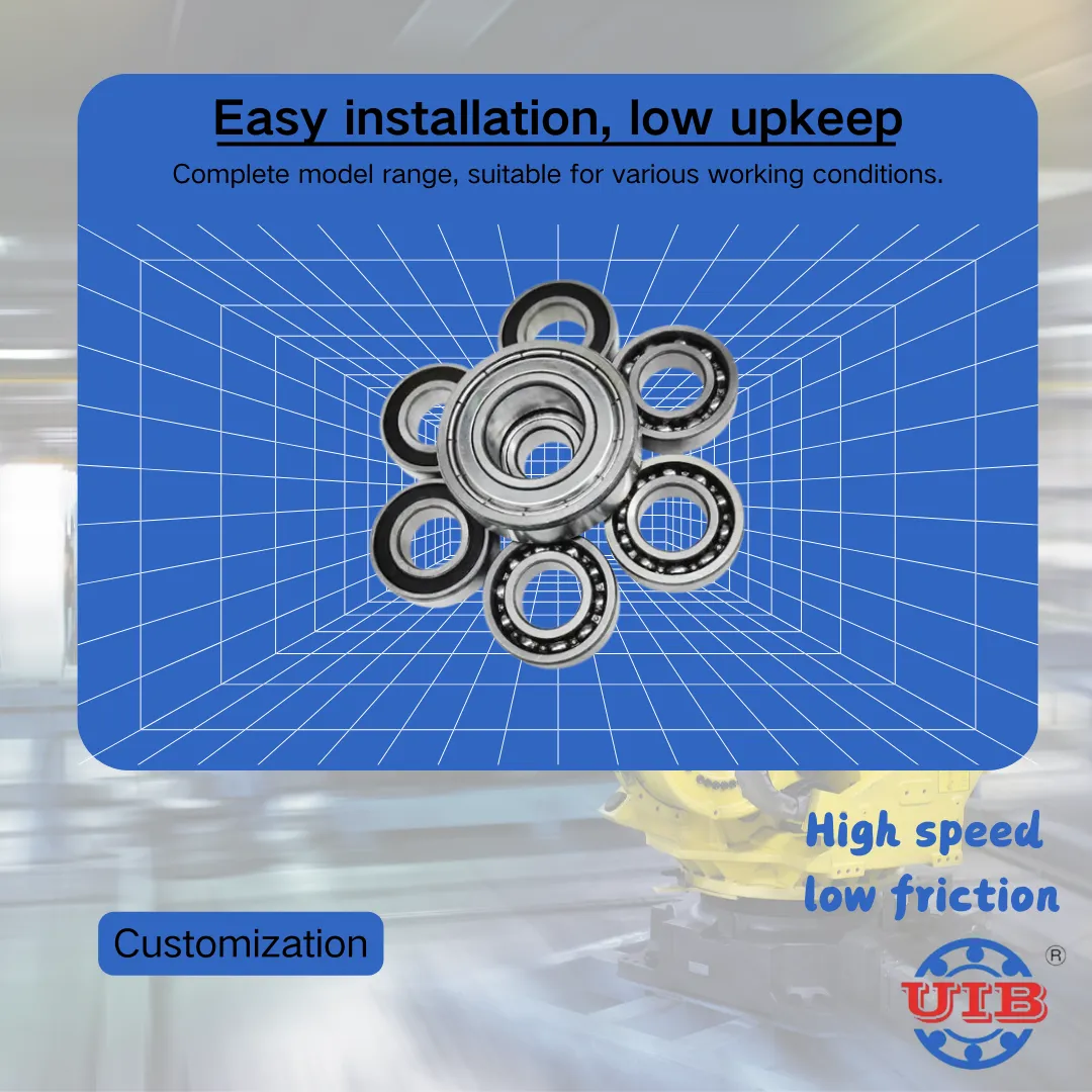 6212/6212Z/6212ZZ Versatile Deep Groove Bearings for Combined Radial & Axial Loads Fast Shipping, Customization Available UIB+1