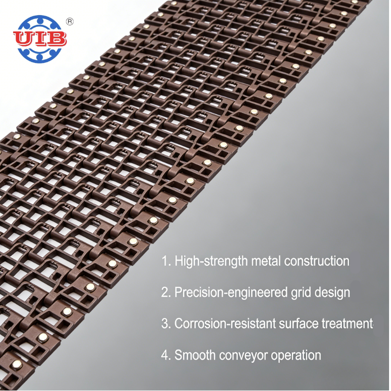 Modular Plastic Conveyor Chain Plate Flexible Installation Light Weight Conveyor Belt for Daily Chemical Production Line