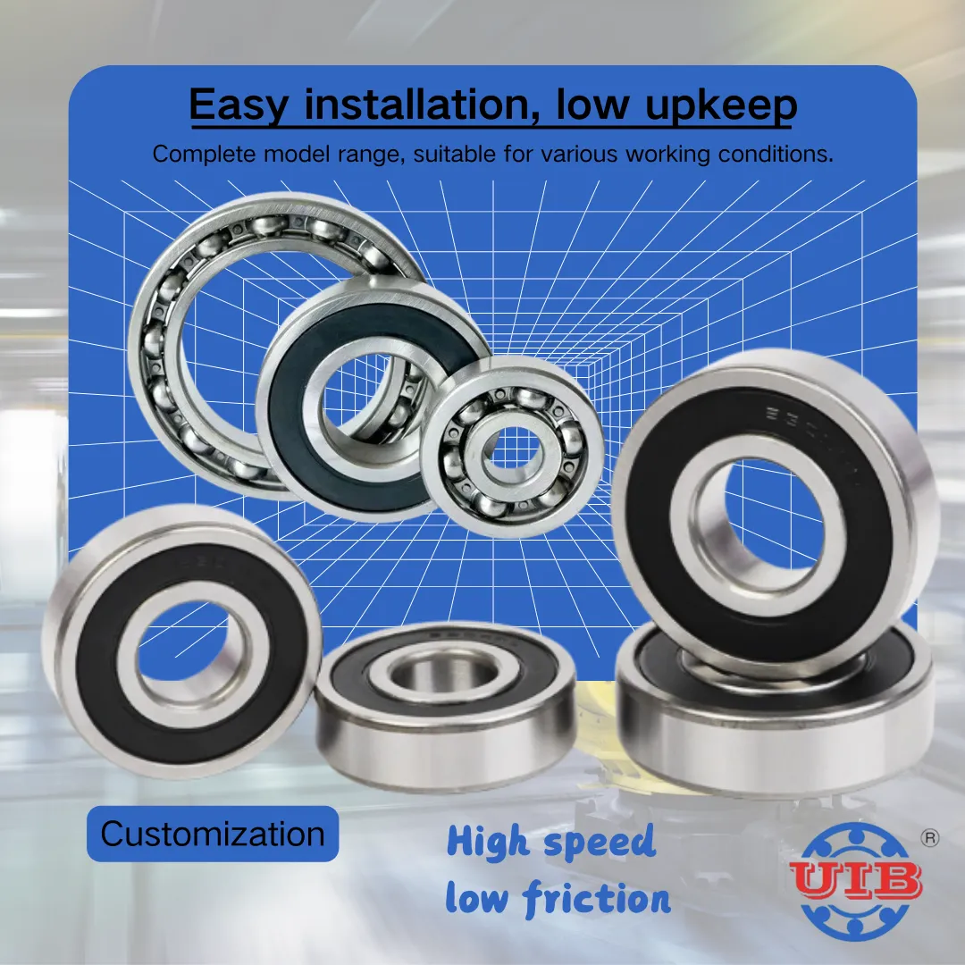 Hot Factory Custom Sealed Deep Groove Ball Bearings 6314RS for Automotive Applications, High Temperature and Low Friction Design