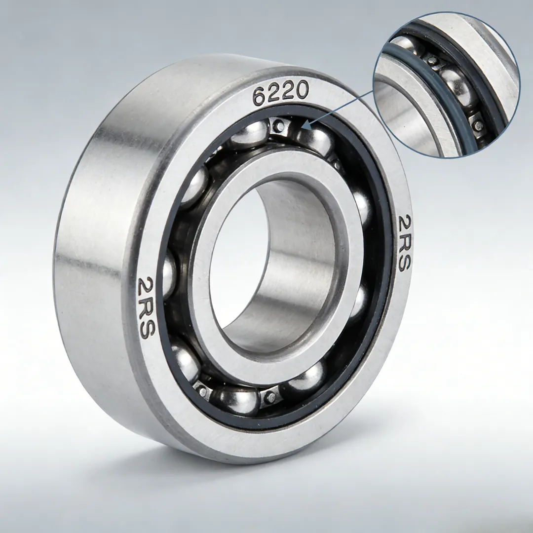 Factory Direct Sales 6220 Versatile Deep Groove Ball Bearings: Supporting Radial and Axial Loads in Compact Designs