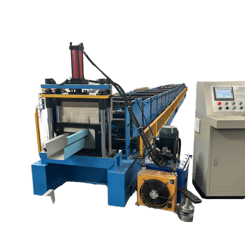High Speed Hot Selling Automatic Metal Gutter Channel Roll Forming Making Machine