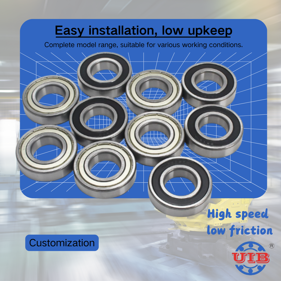 Hot Industrial Deep Groove Ball Bearings High Rigidity Wear Resistant Universal Type, Durable OEM 6320RS Bearings Ready to Ship