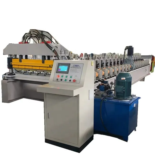 Metal Step Tile with Filming for Roofing Sheet Rolling Forming Machine