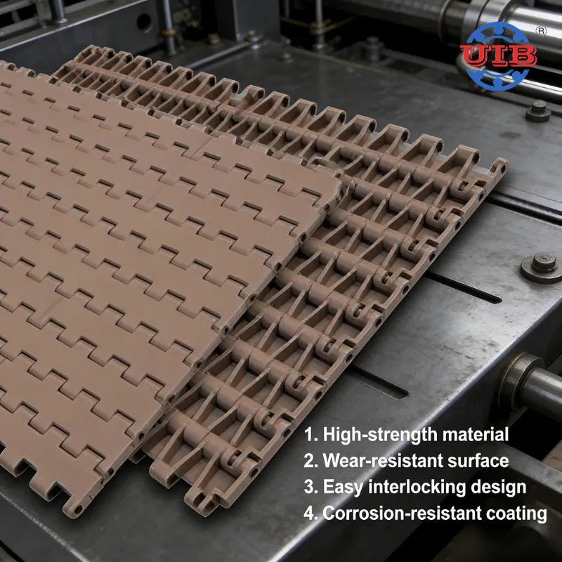 Precision Molded Plastic Conveyor Chain Plate, Accurate Conveying & Long Life, Great for Packaging & Bottling Line 5936