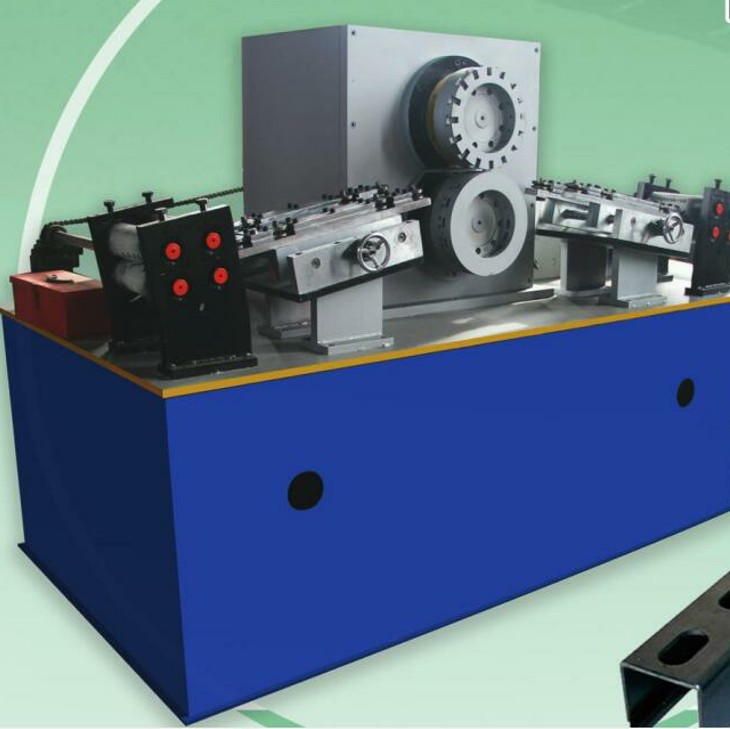Automatic Rotary Punch Press High Speed Steel Sheet Punching Machine Rotary Punching Device for Furring Channel Solar Channel