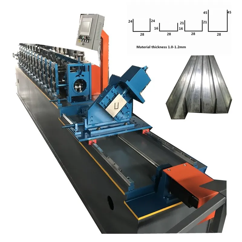 Metal U Channel Guide Rail Making Machine 150+28U29U30U31U32U33U34U35U