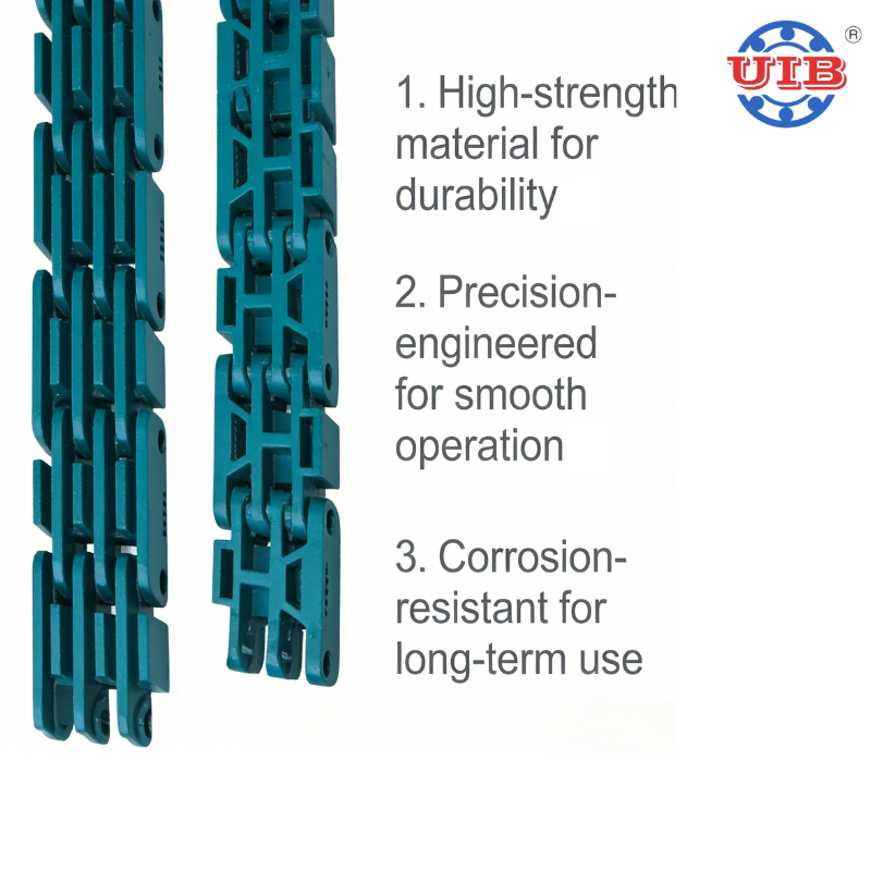 Heavy Duty Plastic Conveyor Chain Plate Low Noise Long Service Life Anti Slip Conveyor Plate for Assembly Line