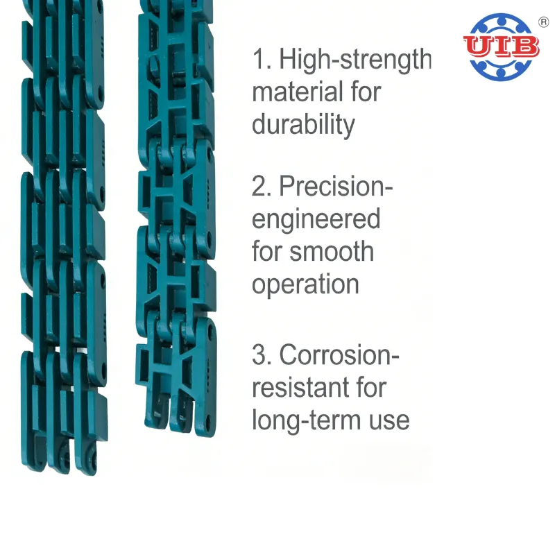 Heavy Duty Plastic Conveyor Chain Plate Low Noise Long Service Life Anti Slip Conveyor Plate for Assembly Line