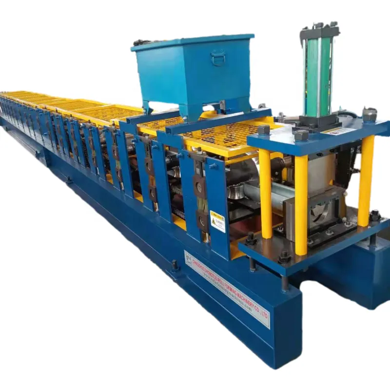 Galvanized Steel U K Style Rain Gutter Roll Forming Machine for Sale Downpipe Gutter Making Machine gutter machines for sale+7.5kw