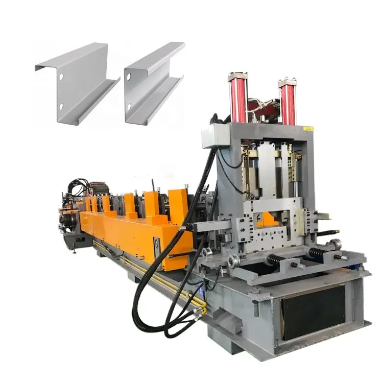 ZTRFM Provide OEM ODM Support Customized Full Automatic Sizes and Shape Changing C Z Purlin Roll Forming Machine