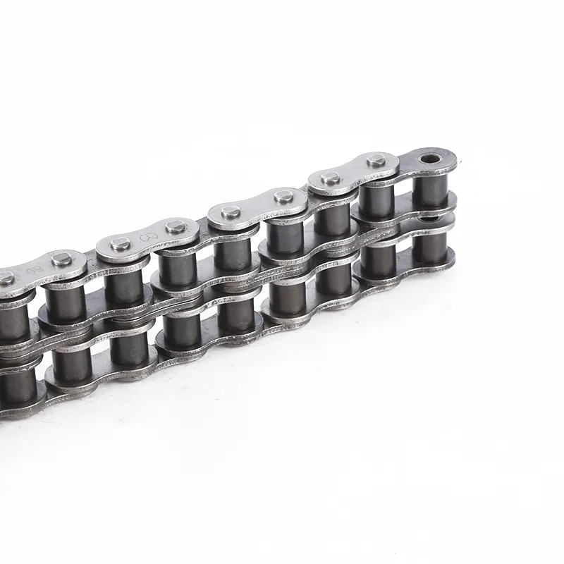 Ready Shipment Industry Transmission Chains Carbon Steel Stainless Chain Steel Roller Chain 12B 16B 10B 12B 16B