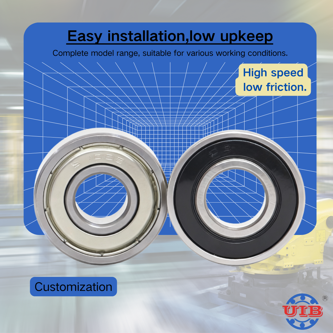 OEM High Quality High Temperature Resistance Deep groove Ball Bearing6409/6010/6320/6304/6207/6208 2RS Bearing Stainless Bearing