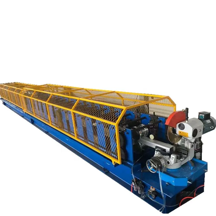 Nice Quality Gutter Downspout Roll Forming Machine Downspout Elbow Machine for Sale ZT-300+27.5kw