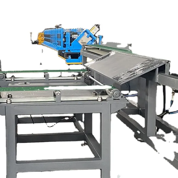Roof Sheet Collecting Machine Semi-automatic Stacker Strapping Machine customized