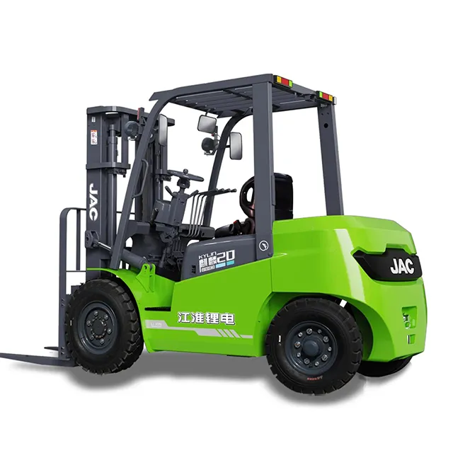 Heli Electric Battery Forklift 3 Ton Scissor Lift Container Unloaded Lift Tables Pallet Stacker Work Platforms Truck Trolley RED+3 Ton+4500 mm+JAC CPD