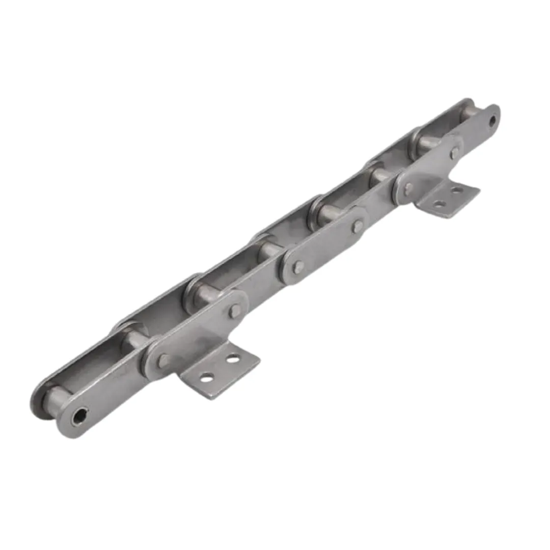UIB High-Strength Manganese Steel Plates Impact & Collision Resistant C2040-A1 Conveyor Chains with Attachments 1 Year Warranty