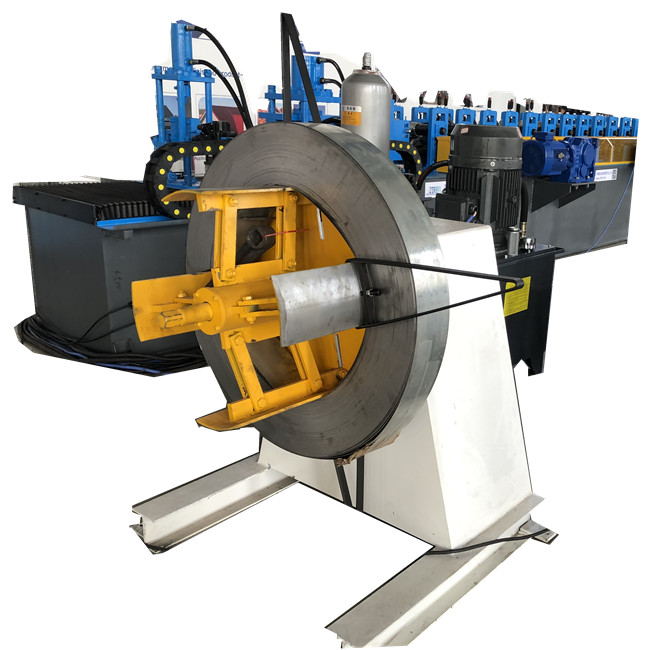 ZTRFM Automatic Solar Panel Framing Machine Steel Slotted Strut Channel Rolling Forming Machine
