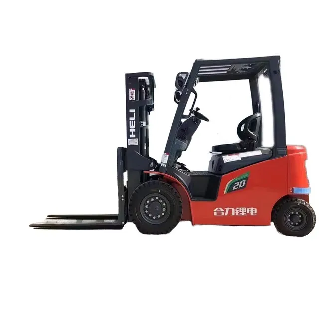 Cheap Heli Manual Forklift for Sale New H2 Series 2 2.5 3 3.5 Tons Equipped with Lithium Battery Green Environmental protection RED+4500 mm+3 Ton+HELI CPD