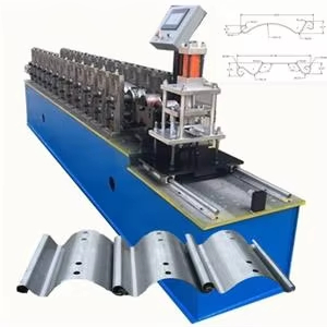 Metal Roller Shutter Door Guide Rails Roll Forming Machine
