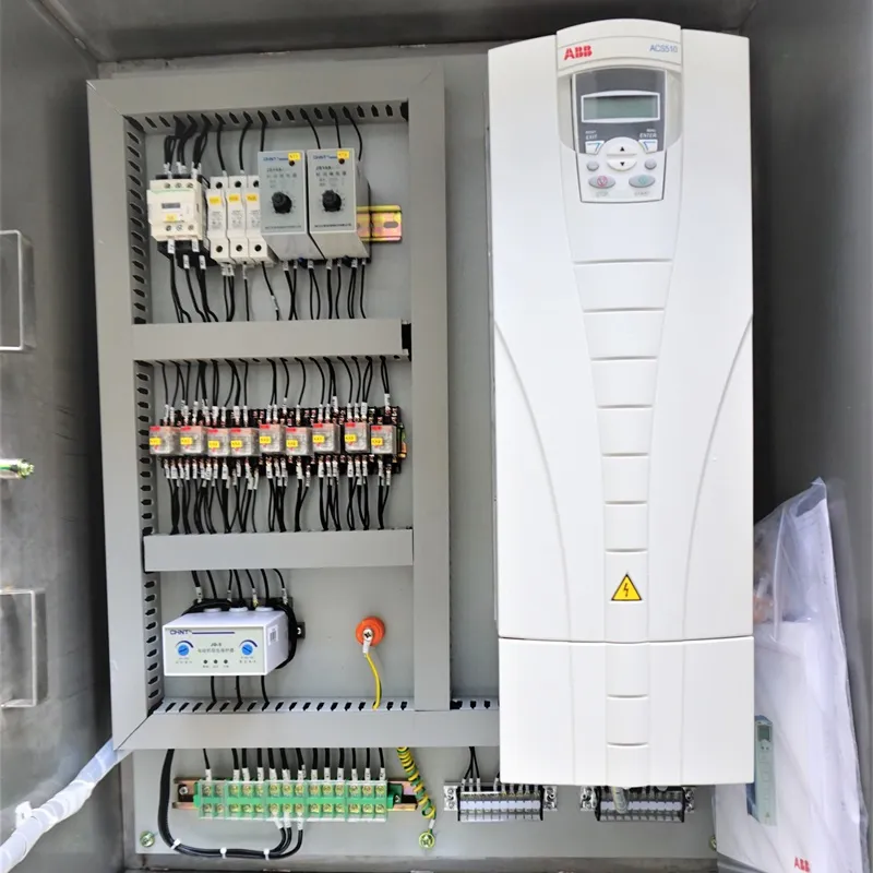 3hp to 100hp Variable Frequency Drive Control Panel with VFD Steel Electric Control Keypad Switchgear 100A Current