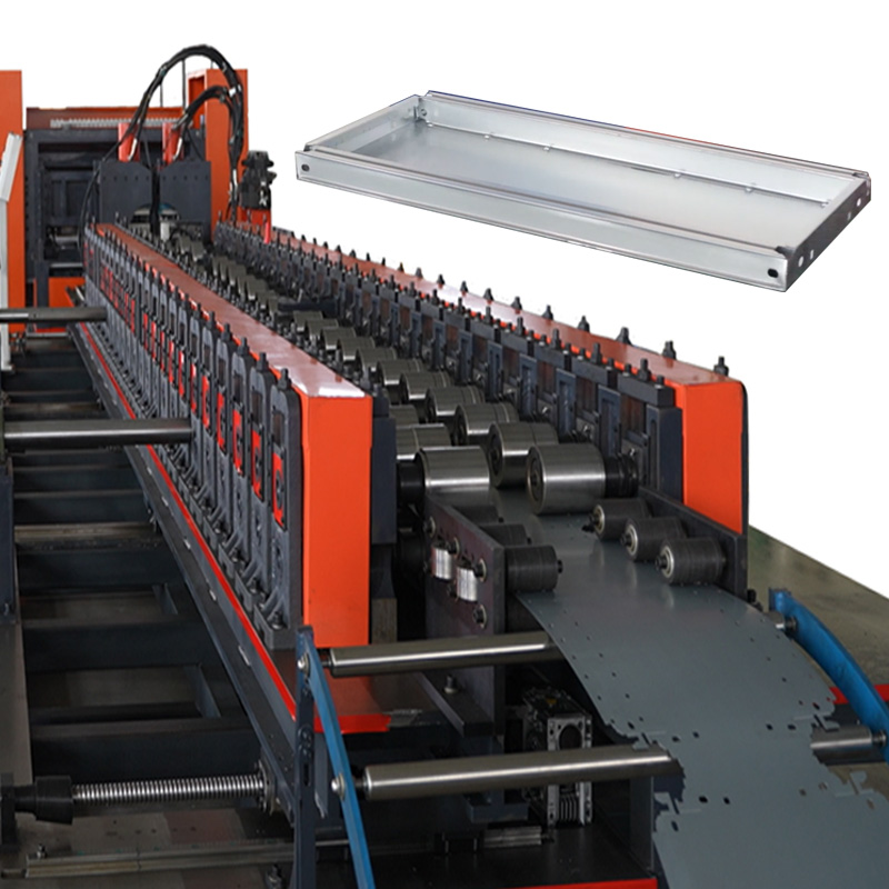ZTRFM Full Automatic Muti Sizes in One Shelf Pallets Forming Machine Shelf Panel Roll Forming Machine