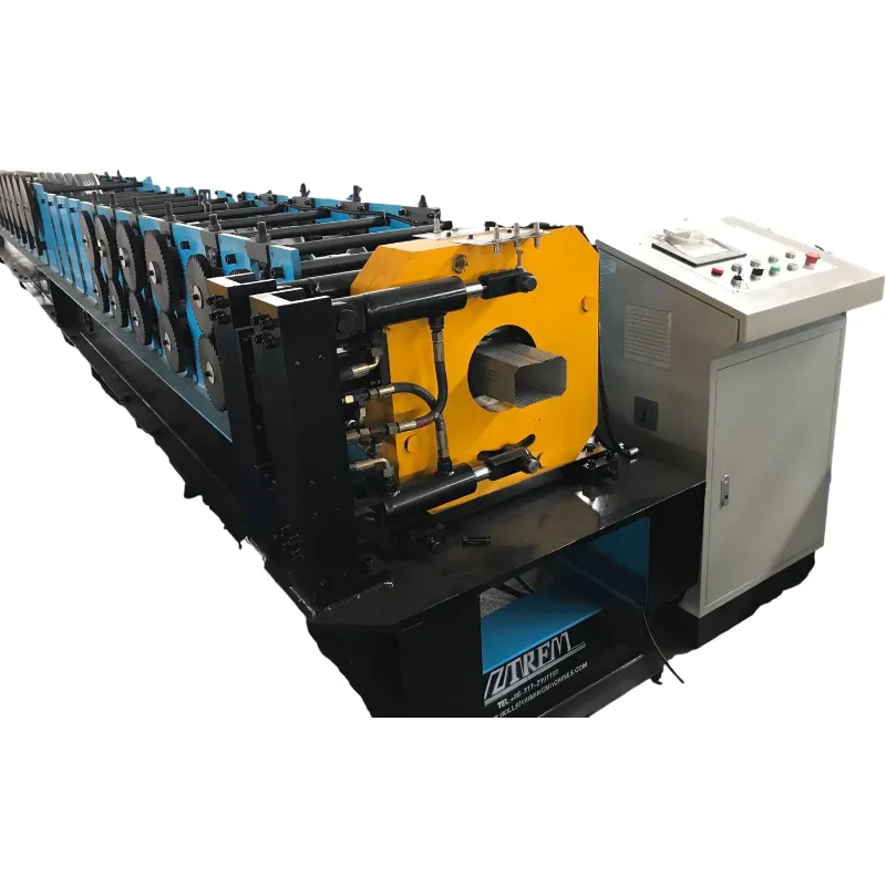 Square Steel Tube Downspout Making Machine ZTRFM+9.5KW