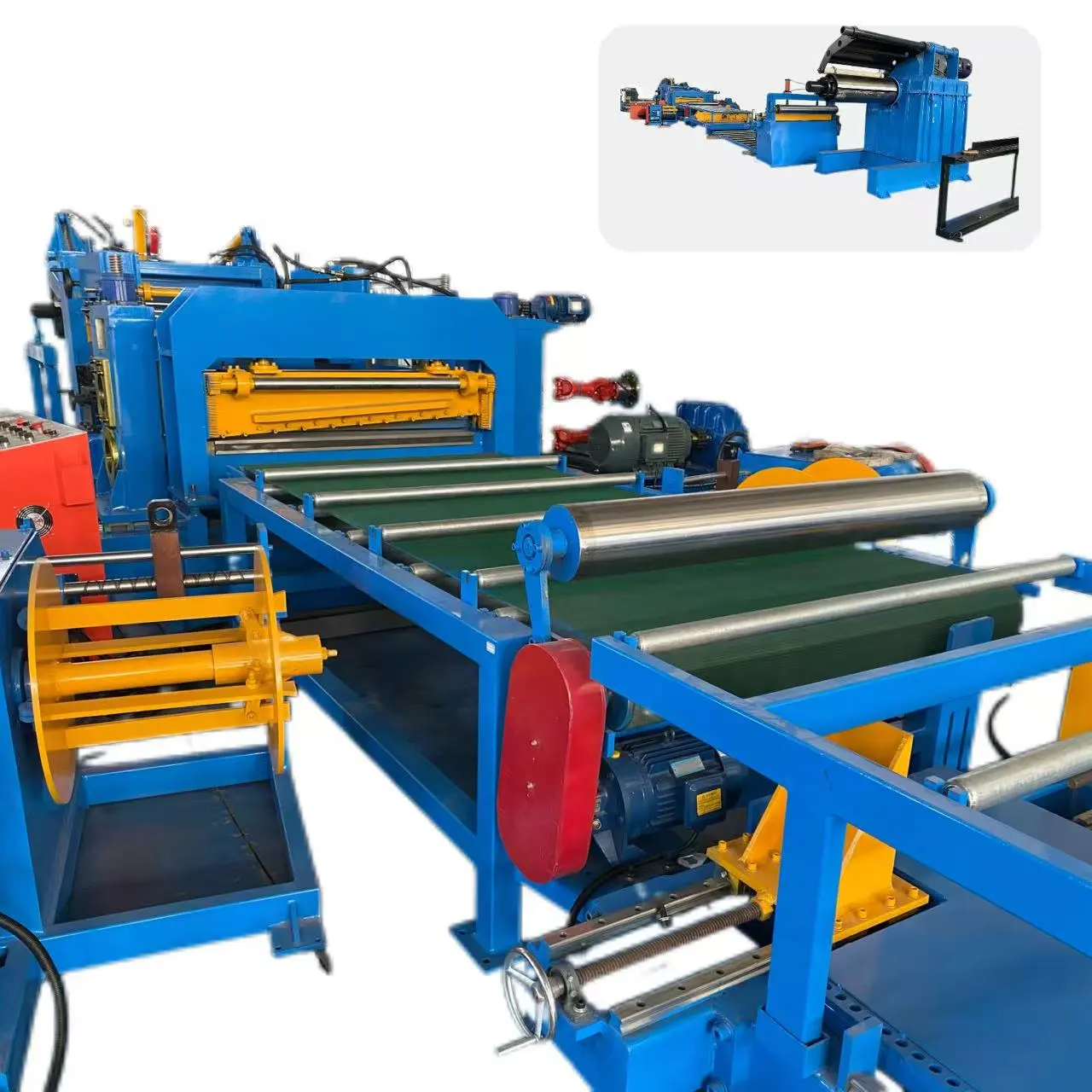 Metal Steel Aluminum PPGI Slitting & Cutting to Length Line