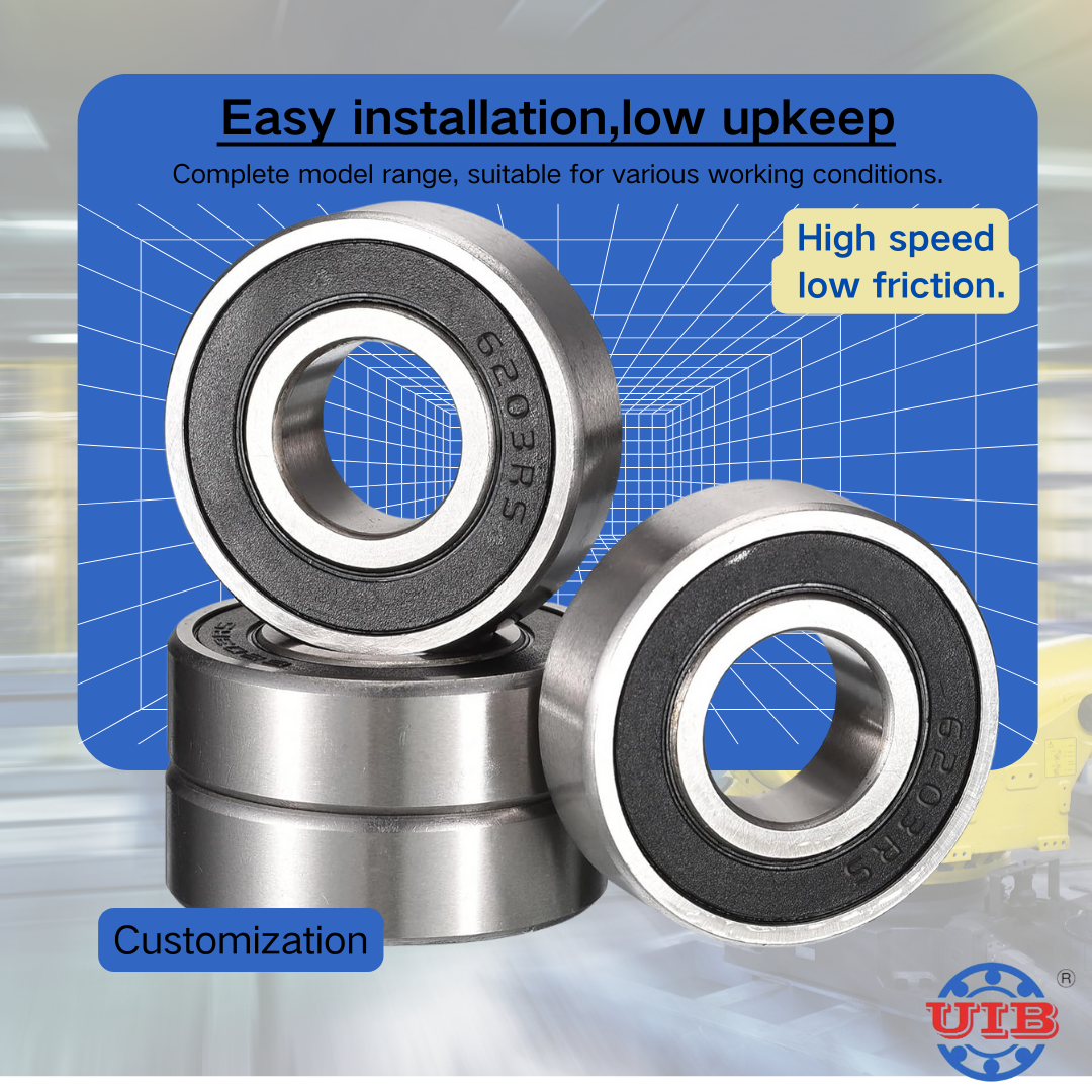 OEM High Quality High Temperature Resistance Deep groove Ball Bearing6416/6013/6320/6304/6207/6208 2RS Bearing Stainless Bearing