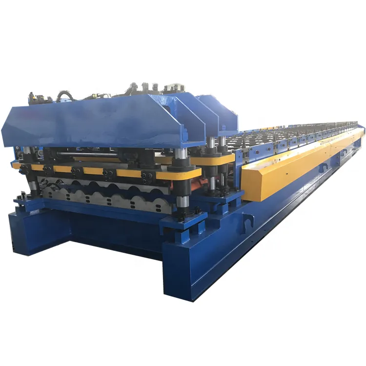 Automated Solutions for Roof Tile Production: Full Auto Roll Former ZT840+7 kw