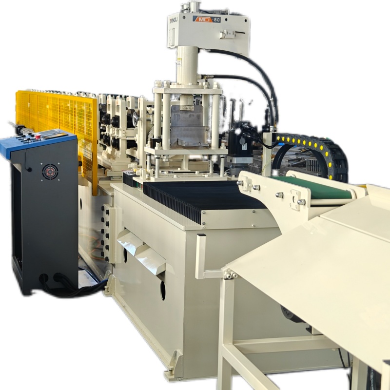 Gutter Cover Profile Roll Forming Machine Popular in the Canadian Market