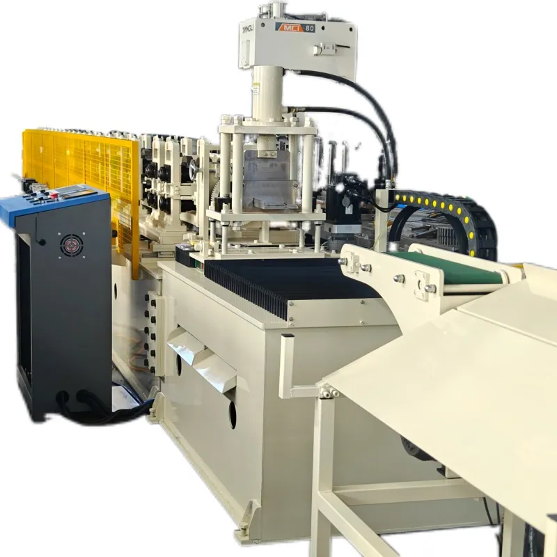 Gutter Cover Profile Roll Forming Machine Popular in the Canadian Market