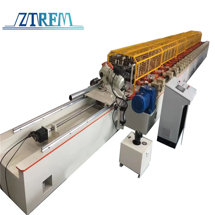 Customized Metal Steel Round and square Rain Water Gutter Making Machine and Downspout Machine 1200mm