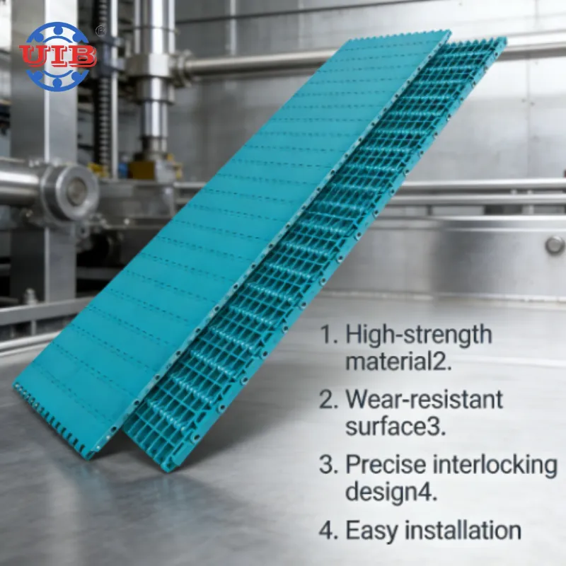 Non Toxic Plastic Conveyor Chain Plate, Safe for Food Contact, Ideal for Snack & Meat Processing Conveying System 1000