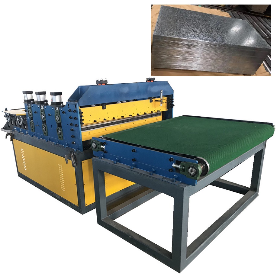 Full Automatic Stainless Steel Ore Painted Color Steel Galvanized Steel Coil Roll Slitting and Cut to Length Machine