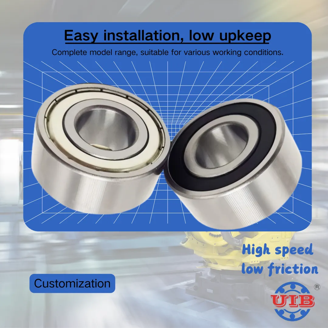 Reliable C3 Radial Clearance Ball Bearings 6311 2RS for Electric Motors and Gearboxes - Efficient Performance Bearing in Stocks UIB+1