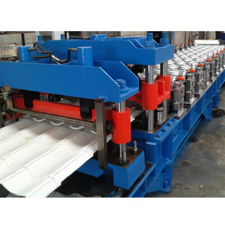 Hydraulic Roof Panel Tile Making Machine, Steel Roof Panel Glazed Tile Rool Forming Machine