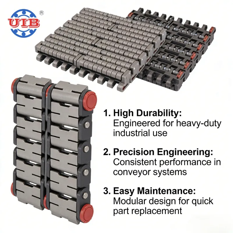 Lightweight Plastic Conveyor Chain Plate Energy Efficient Low Friction Conveyor Plate for Parcel Sorting Transportation Line 1600