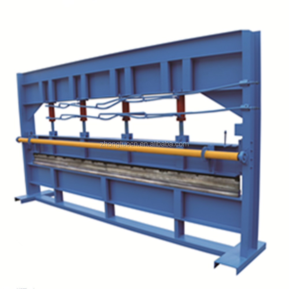 4m/6m Hydraulic Steel Sheet Bender Roofing Steel Plate Bending Machine