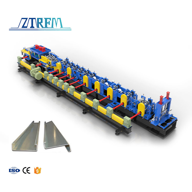 Good Quality c Z Purlin Roll Forming Machine Price Automatic 8 Inch Cee and Zee Low Price Home Frame Making Machine