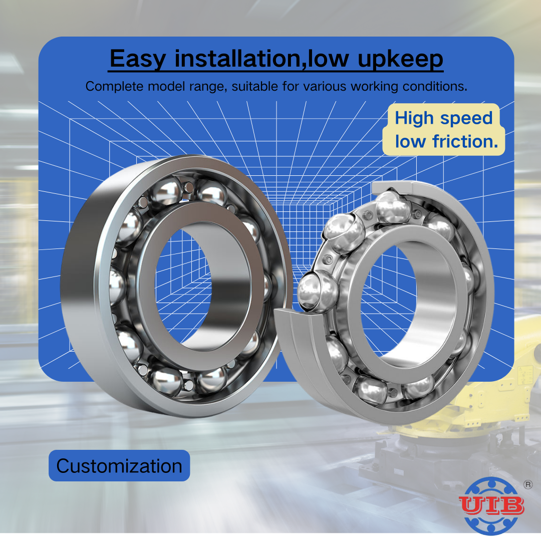 OEM High Quality High Temperature Resistance Deep groove Ball Bearing6418/6013/6328/6304/6208/6209 2RS Bearing Stainless Bearing