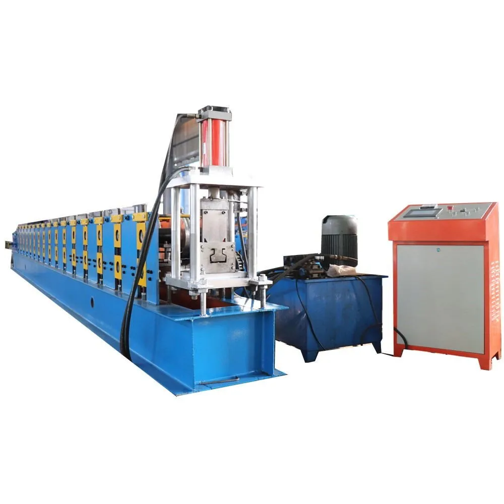 Metal Steel Shelf System Steel Upright Rack Making Machine