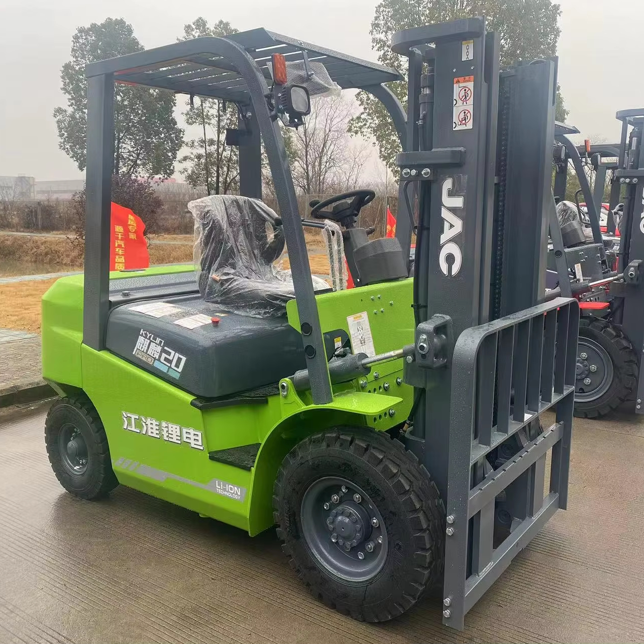 Hand Manual Lithium Battery Electric Forklift 2 3 Ton 48v Carretilla Elevadora Eléctrica Montacargas Eléctrico Automatico