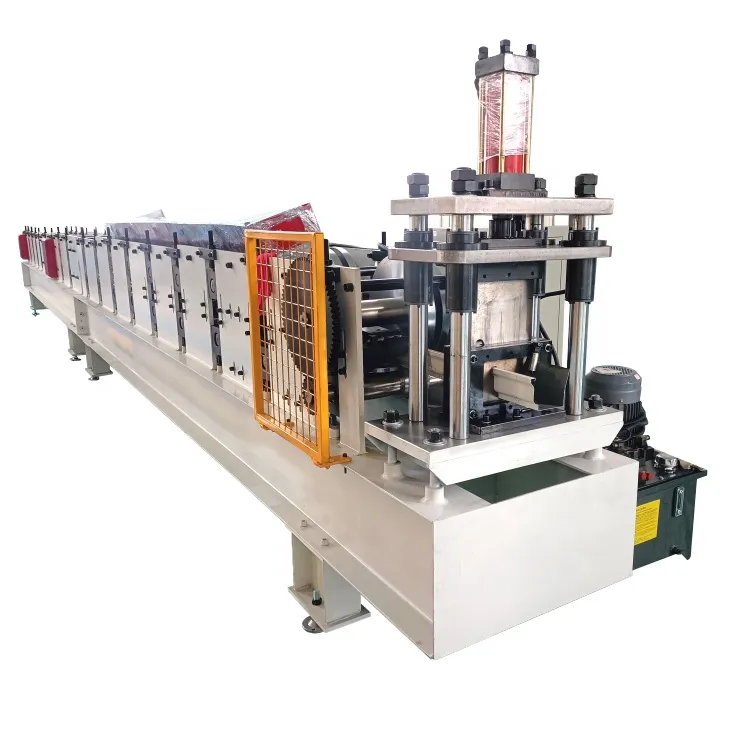 Customized Roofing System Metal Galvanized Steel Gutter Cold Roll Forming Machine