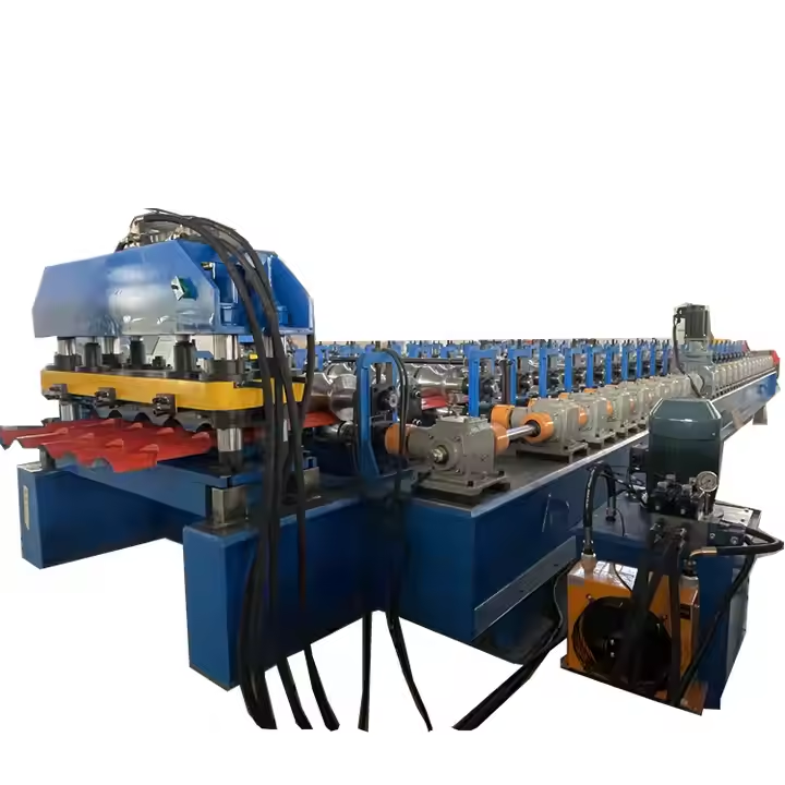 ZTRFM High-Speed Galvanized Steel Glazed Tile Making Machine